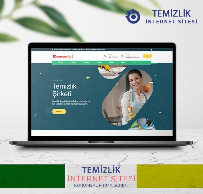 Temizlik Şirketi Web Sitesi