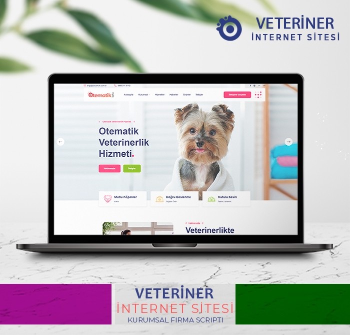 Veteriner Hazır Web Sitesi