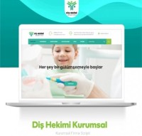 Diş Kliniği Hazır Web Sitesi